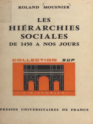 cover image of Les hiérarchies sociales